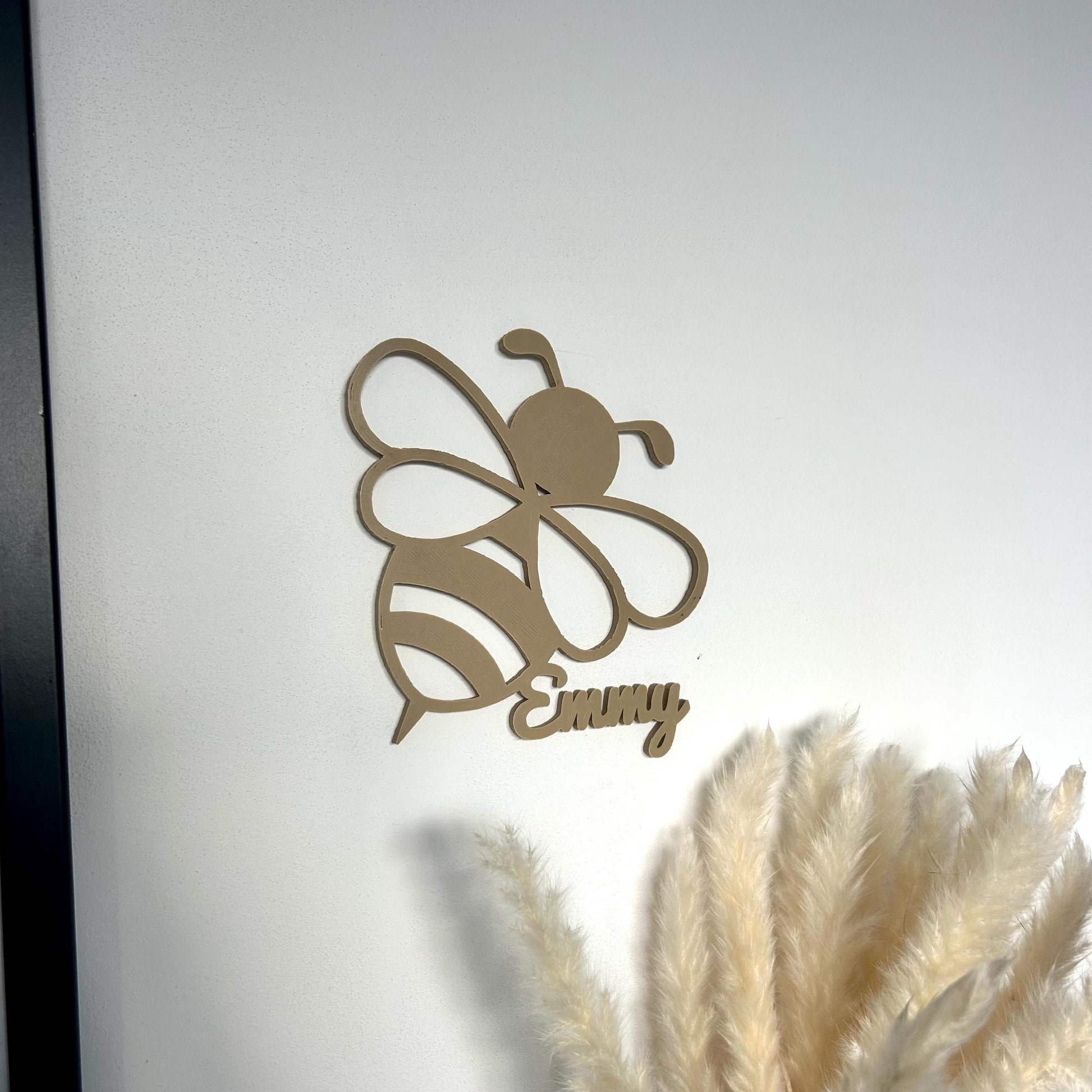 Décoration Murale Abeille Personnalisée – Couleurs au Choix