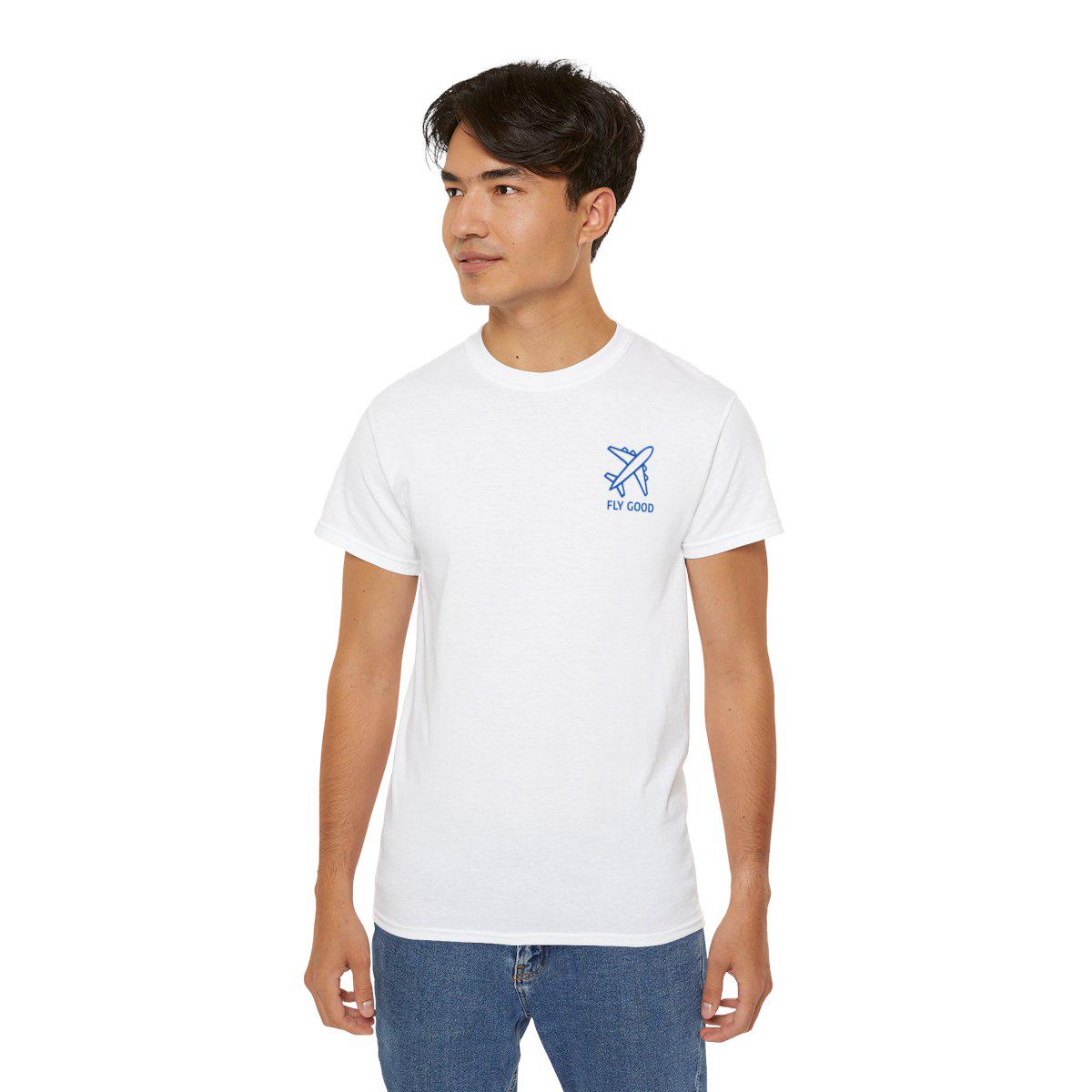 Tee-shirt Avion Personnalisé – Design Coloré avec Texte – Cadeau Pilote, Voyageur et Passionné d’Aviation
