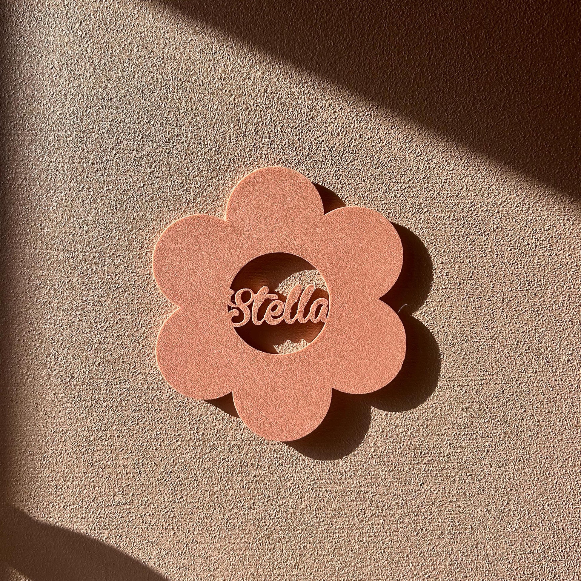 Décoration Murale Fleur Personnalisée - Idée Cadeau Unique