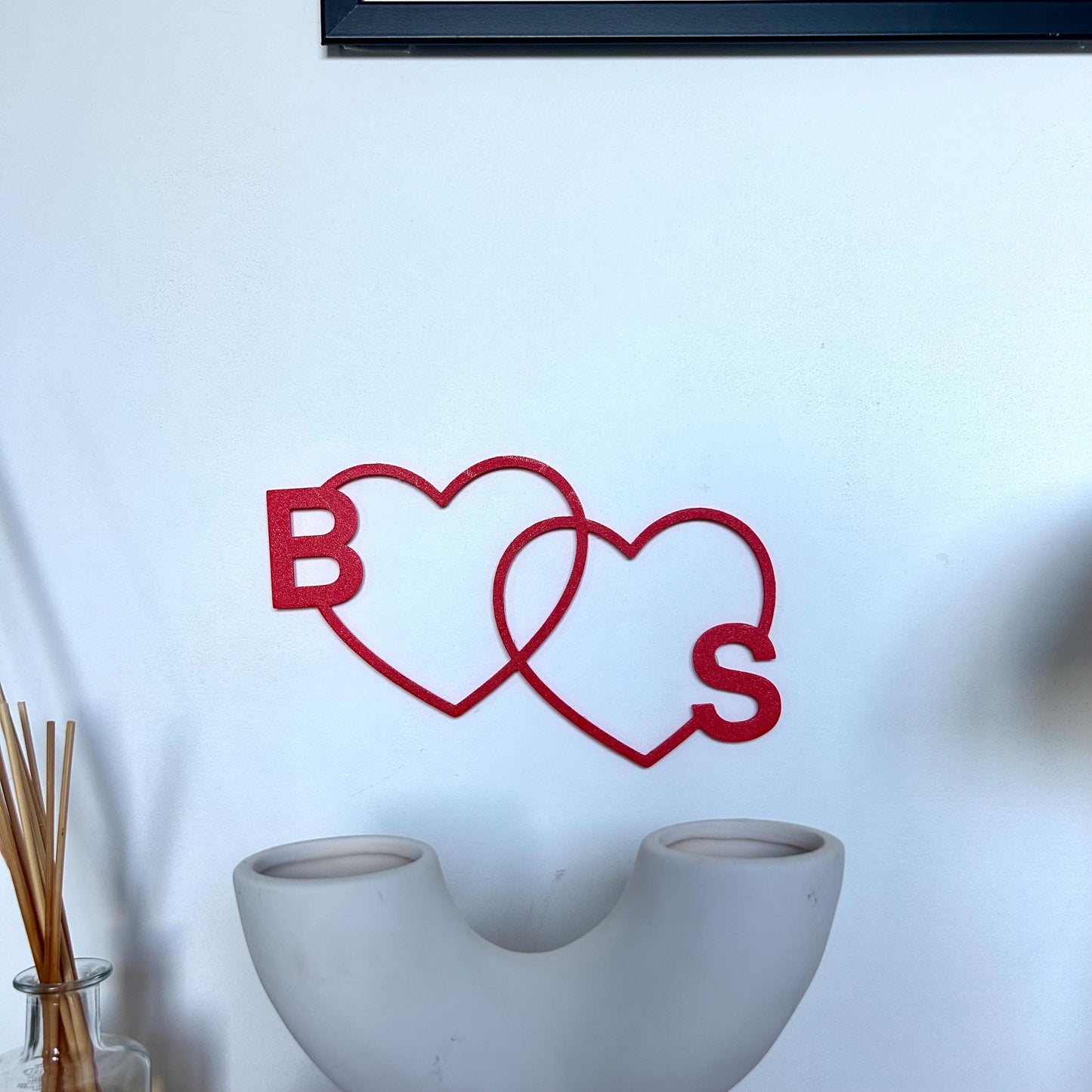 Décoration de couple idée cadeau romantique pour amoureux, date à personnaliser anniversaire rencontre, idée symbolique pour saint valentin