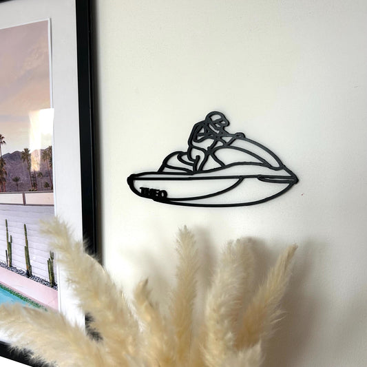 Décoration Jetski Personnalisée – Cadeau Unique & Éco-Responsable thème mer, sport, summer