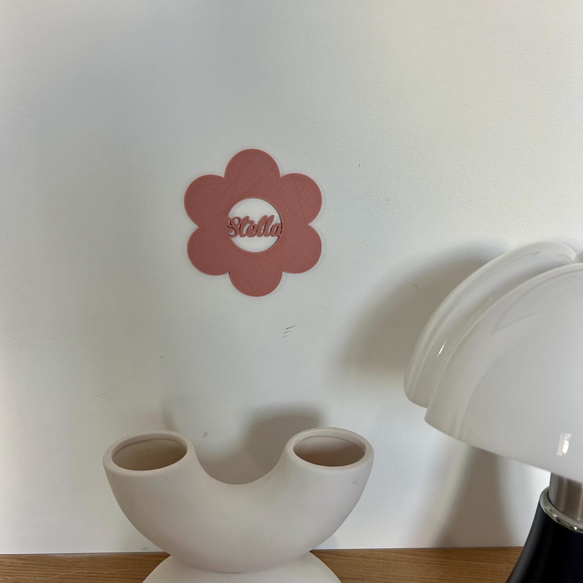 Décoration Murale Fleur Personnalisée - Idée Cadeau Unique