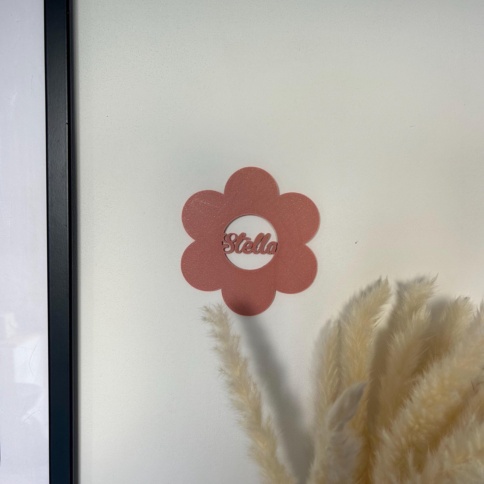 Décoration Murale Fleur Personnalisée - Idée Cadeau Unique