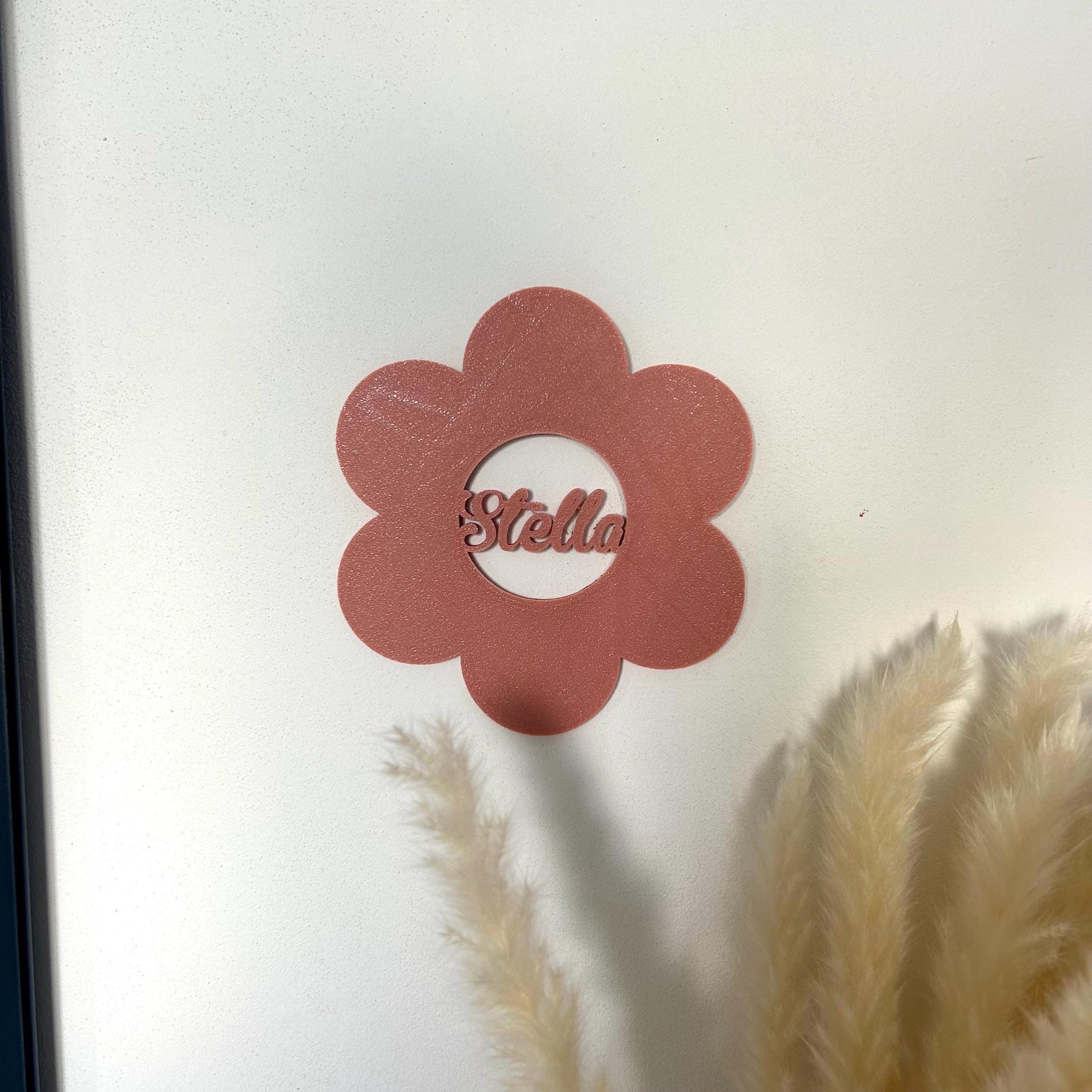 Décoration Murale Fleur Personnalisée - Idée Cadeau Unique