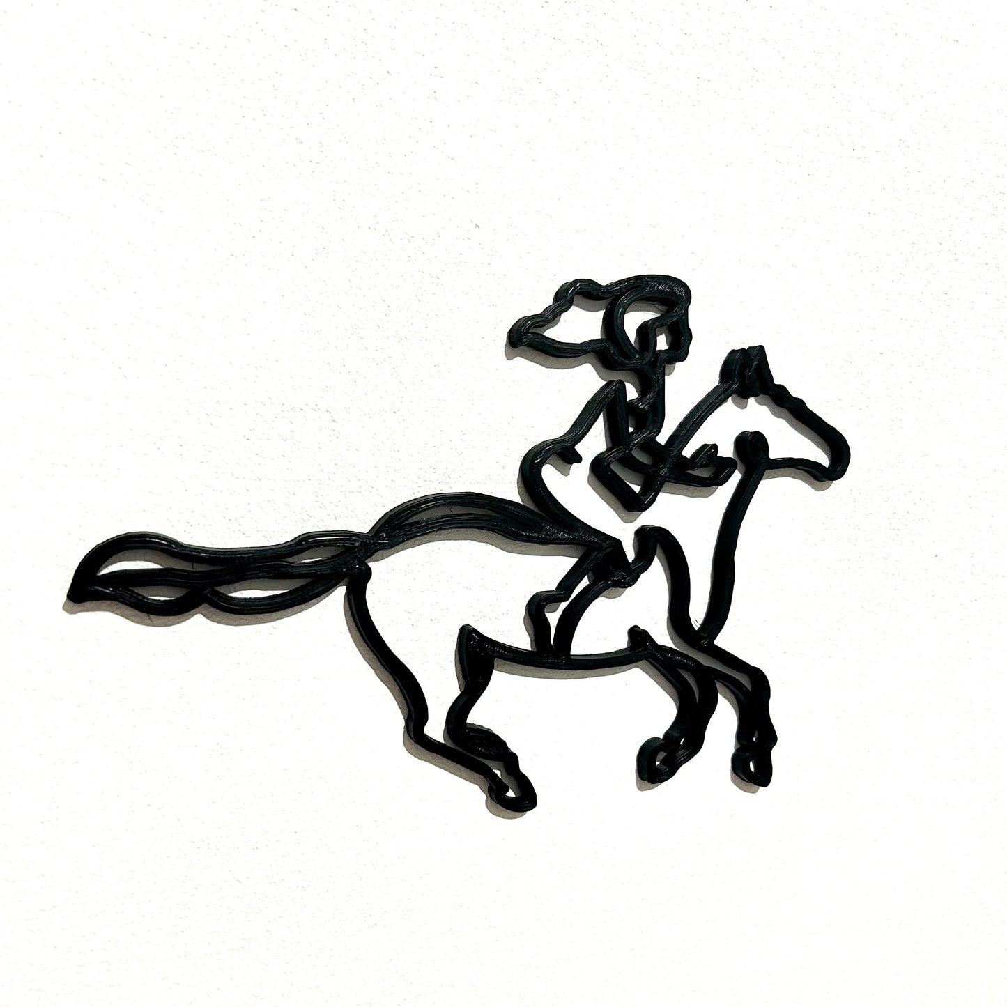 Décoration Cheval & Cavalier Personnalisable – Illustration Équitation Cadeau Unique
