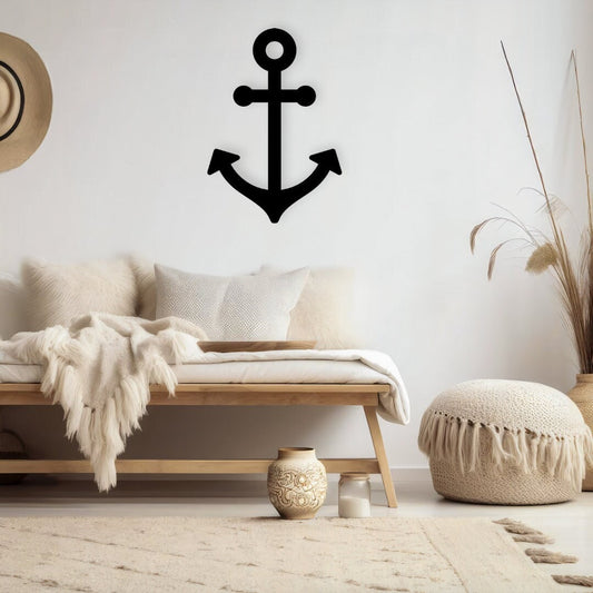 Décoration murale ancre marine, Déco thème mer, bateau & marin personnalisable – Idée originale pour intérieur ou chambre