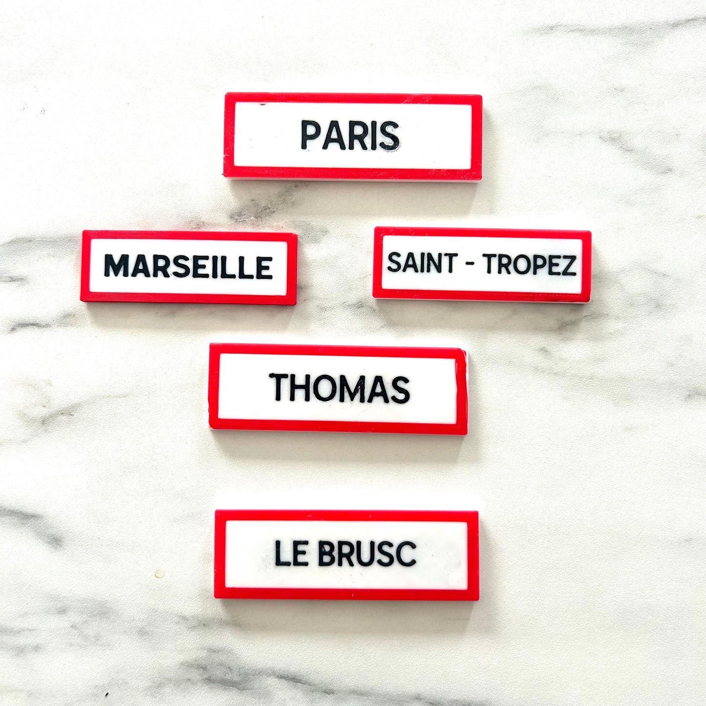 Panneau de ville, agglomération ou village à personnaliser,Magnet aimant plaque murale, déco originale pour frigo et mur, cadeau tendance !