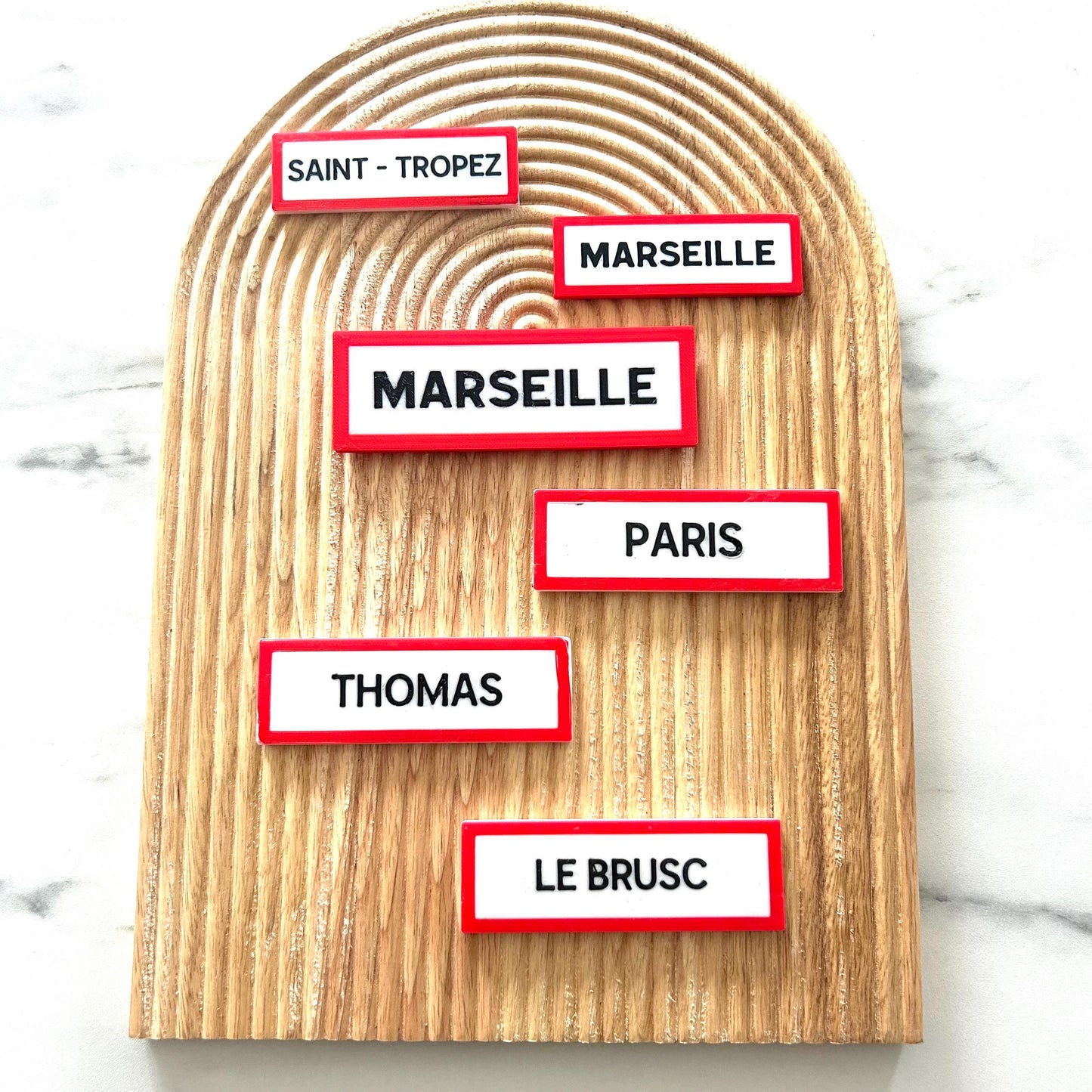 Panneau de ville, agglomération ou village à personnaliser,Magnet aimant plaque murale, déco originale pour frigo et mur, cadeau tendance !