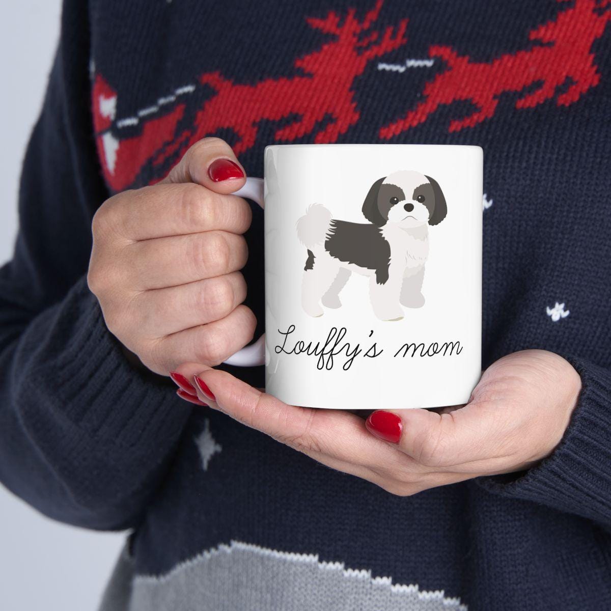 Mug Shih Tzu personnalisé – Cadeau dog mom