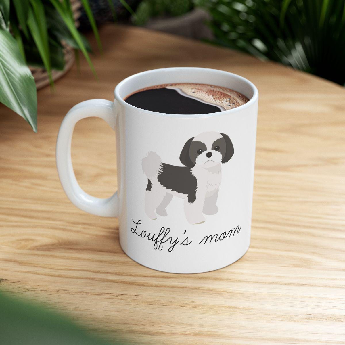 Mug Shih Tzu personnalisé – Cadeau dog mom