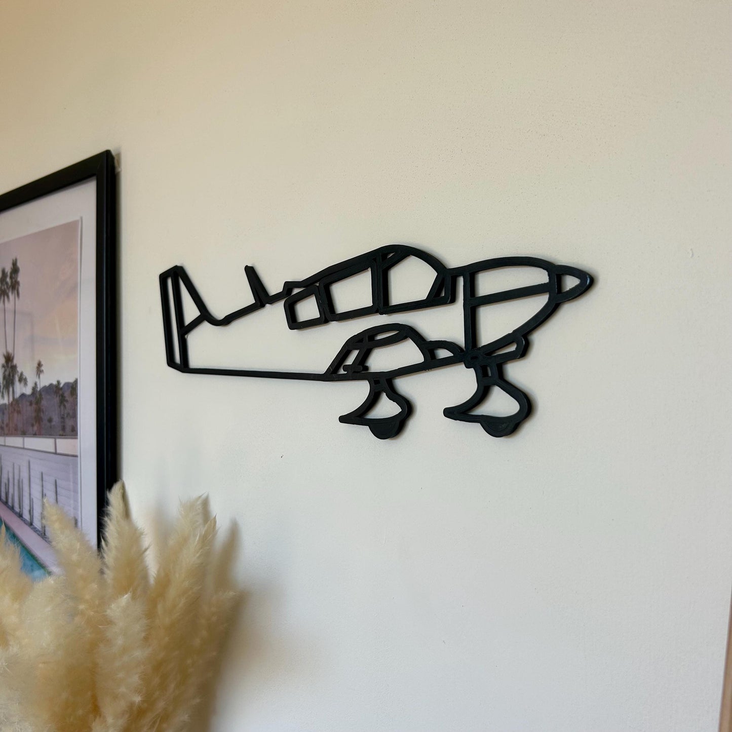 Décoration Murale Avion DR400 Personnalisée – Cadeau Original pour Enfant ou Passionné d’Aviation, Anniversaire ou Lâché Solo