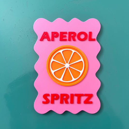 Décoration Murale “spritz” – Panneau Coloré aperol speitz – affiche murale jolie et tendance thème Italie décoration tendance pour mur