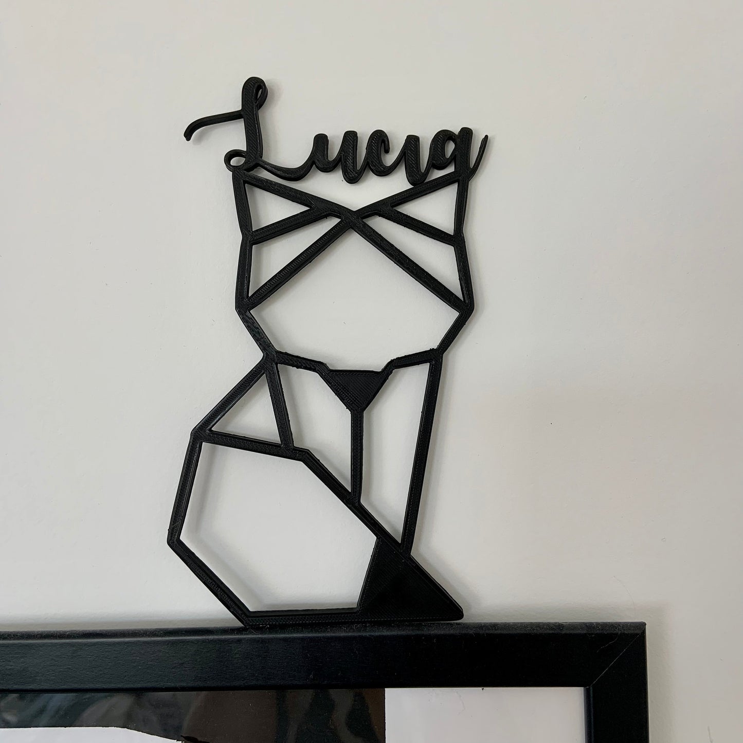 Décoration prénom chambre bébé enfant – Renard Origami personnalisé