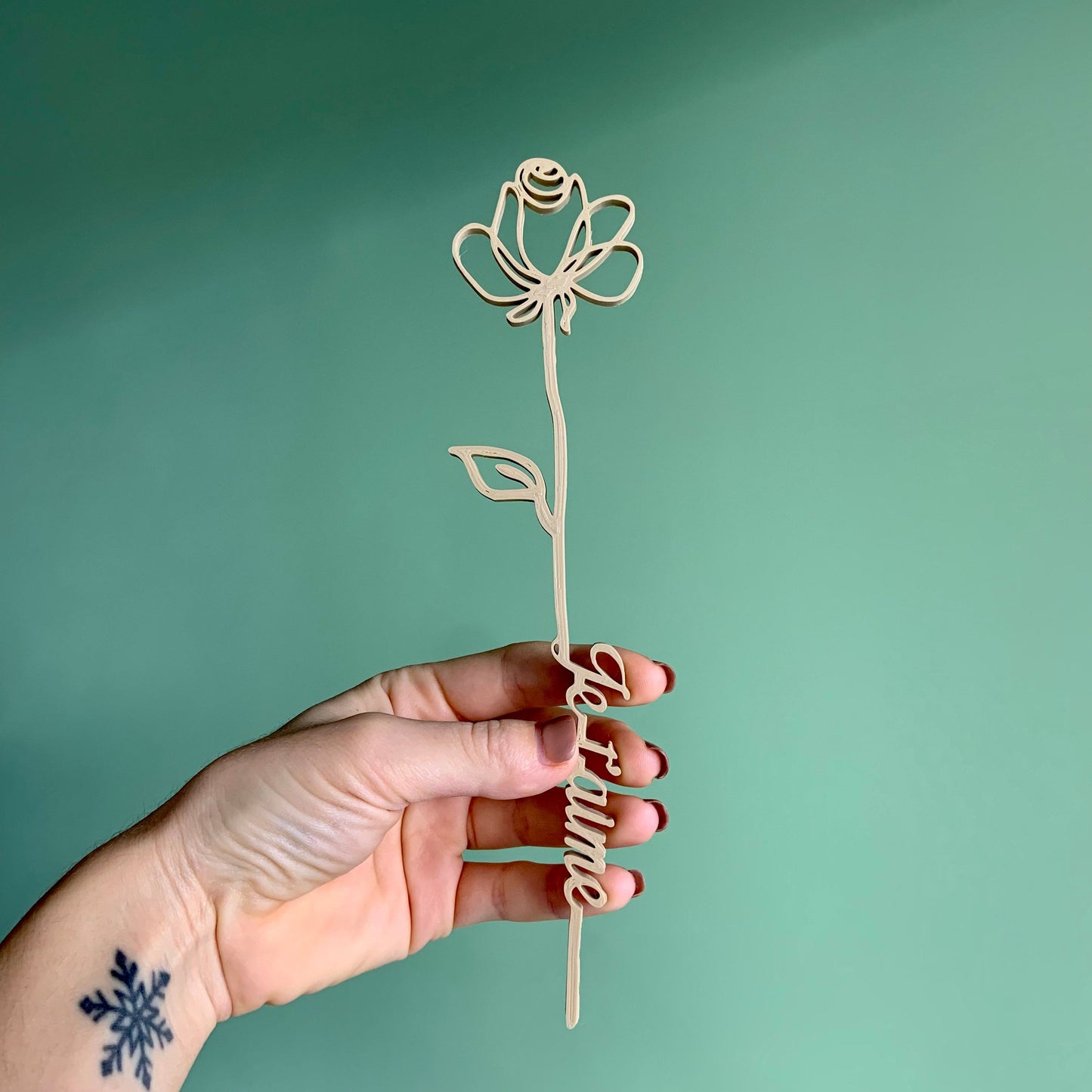 🌹 Rose Éternelle Personnalisée – Cadeau Symbolique pour Couple, Anniversaire ou Saint-Valentin