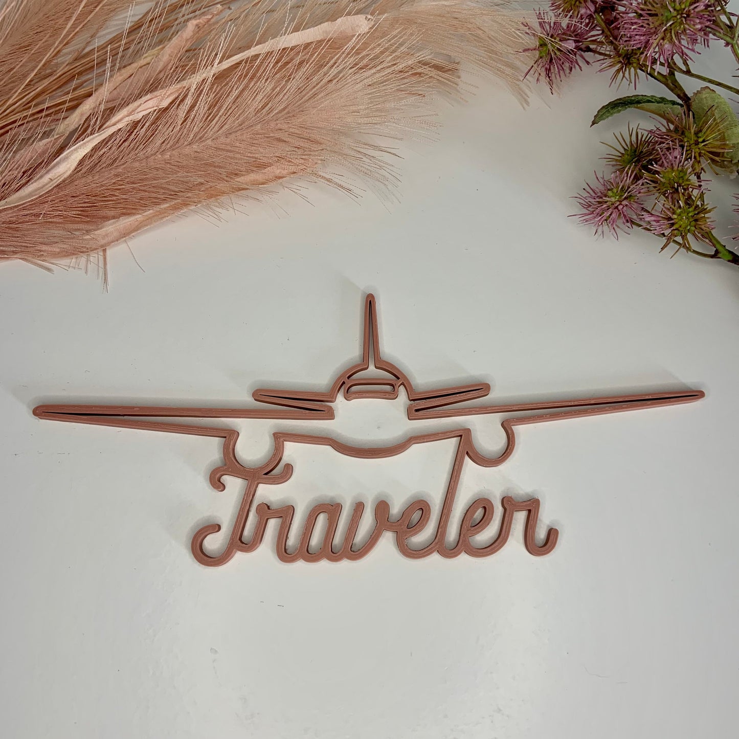 Décoration Murale Avion Moderne « Traveler » – Objet Décoratif Design pour Intérieur