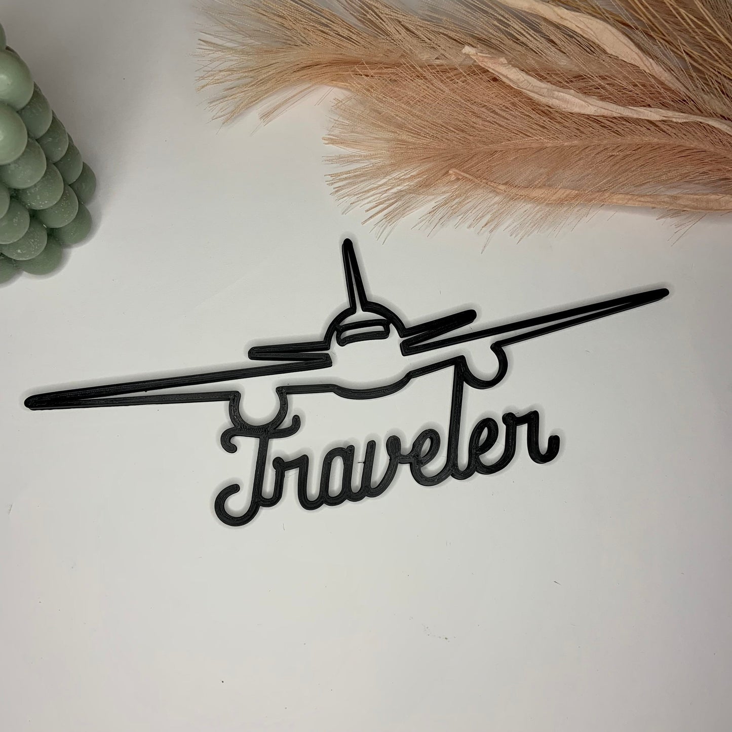 Décoration Murale Avion Moderne « Traveler » – Objet Décoratif Design pour Intérieur
