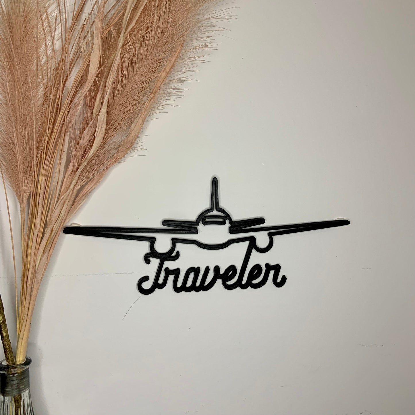 Décoration Murale Avion Moderne « Traveler » – Objet Décoratif Design pour Intérieur