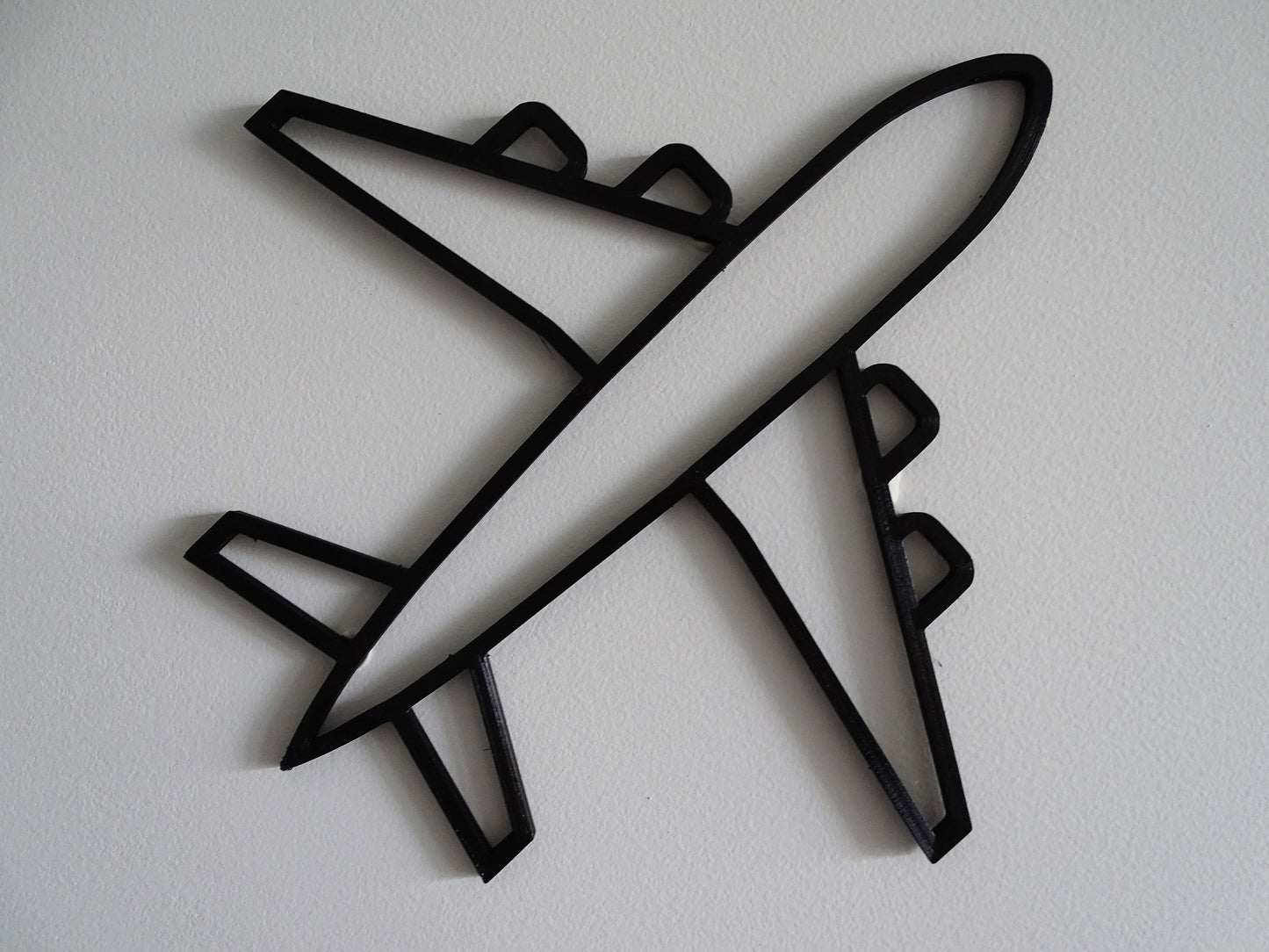 Avion décoratif mural personnalisable – Thème voyage & aviation moderne