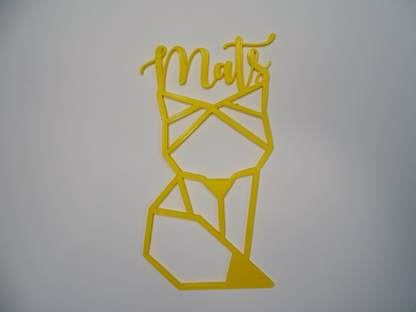 Décoration prénom chambre bébé enfant – Renard Origami personnalisé