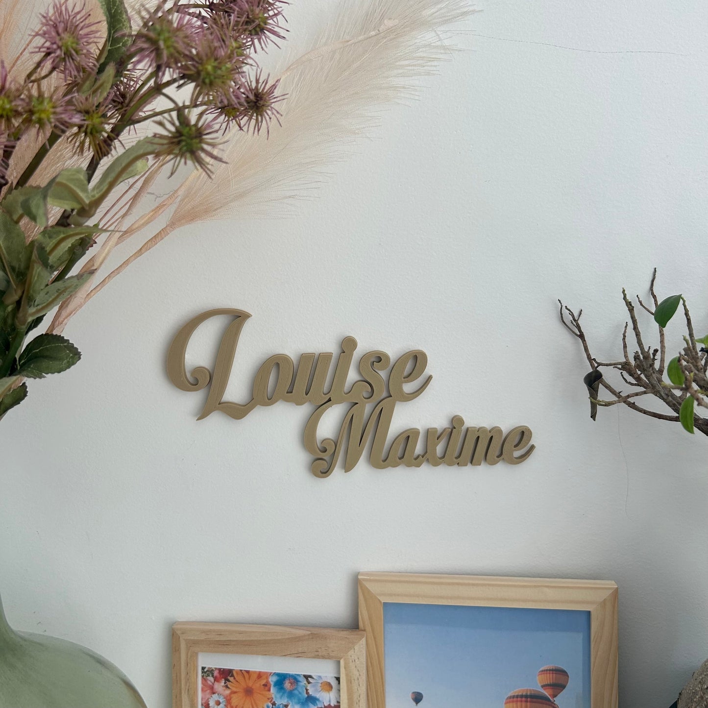 Prénoms Personnalisés pour mur sur Mesure