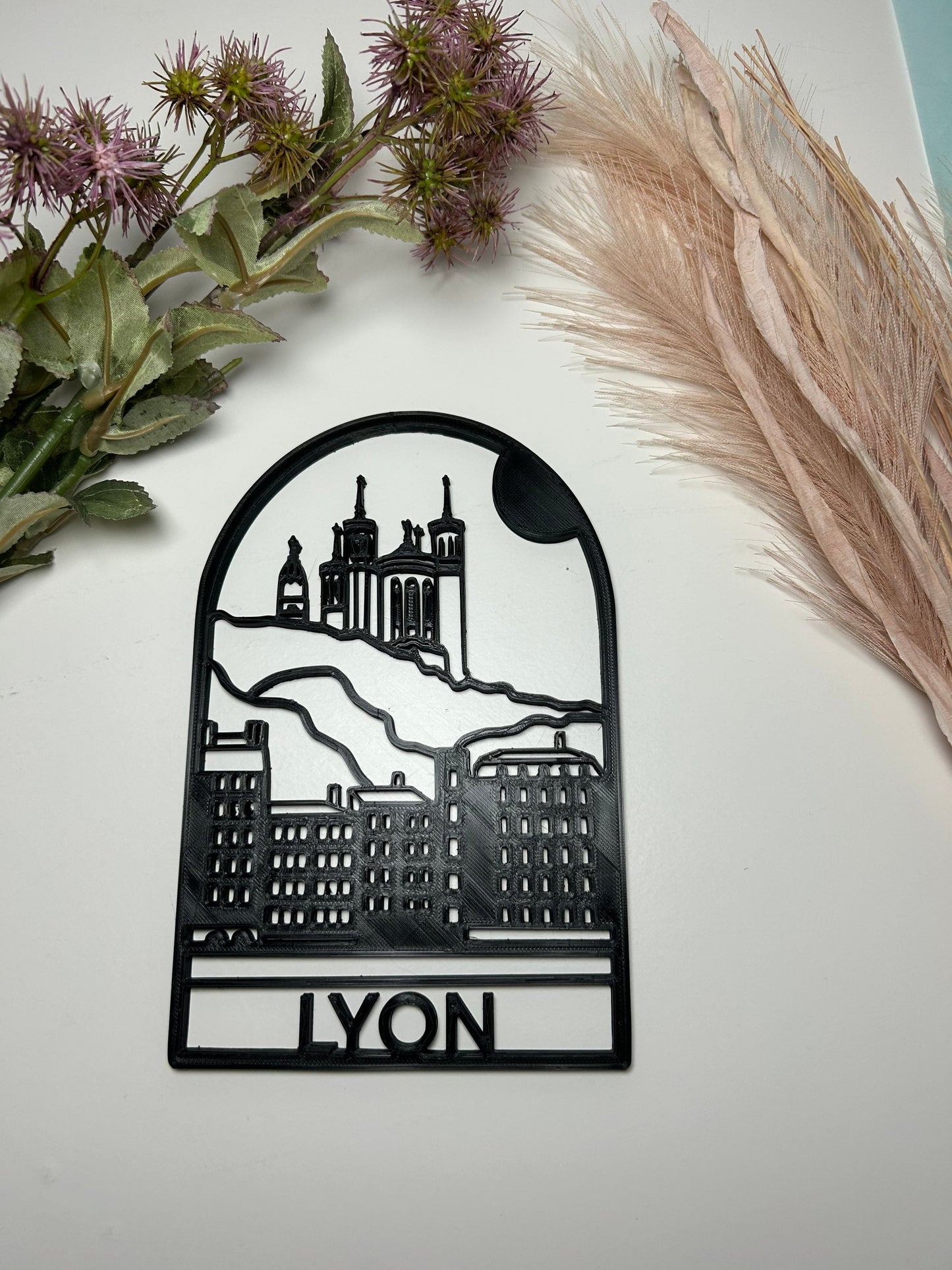Décoration murale Lyon – Souvenirs de la ville, design tendance pour salon