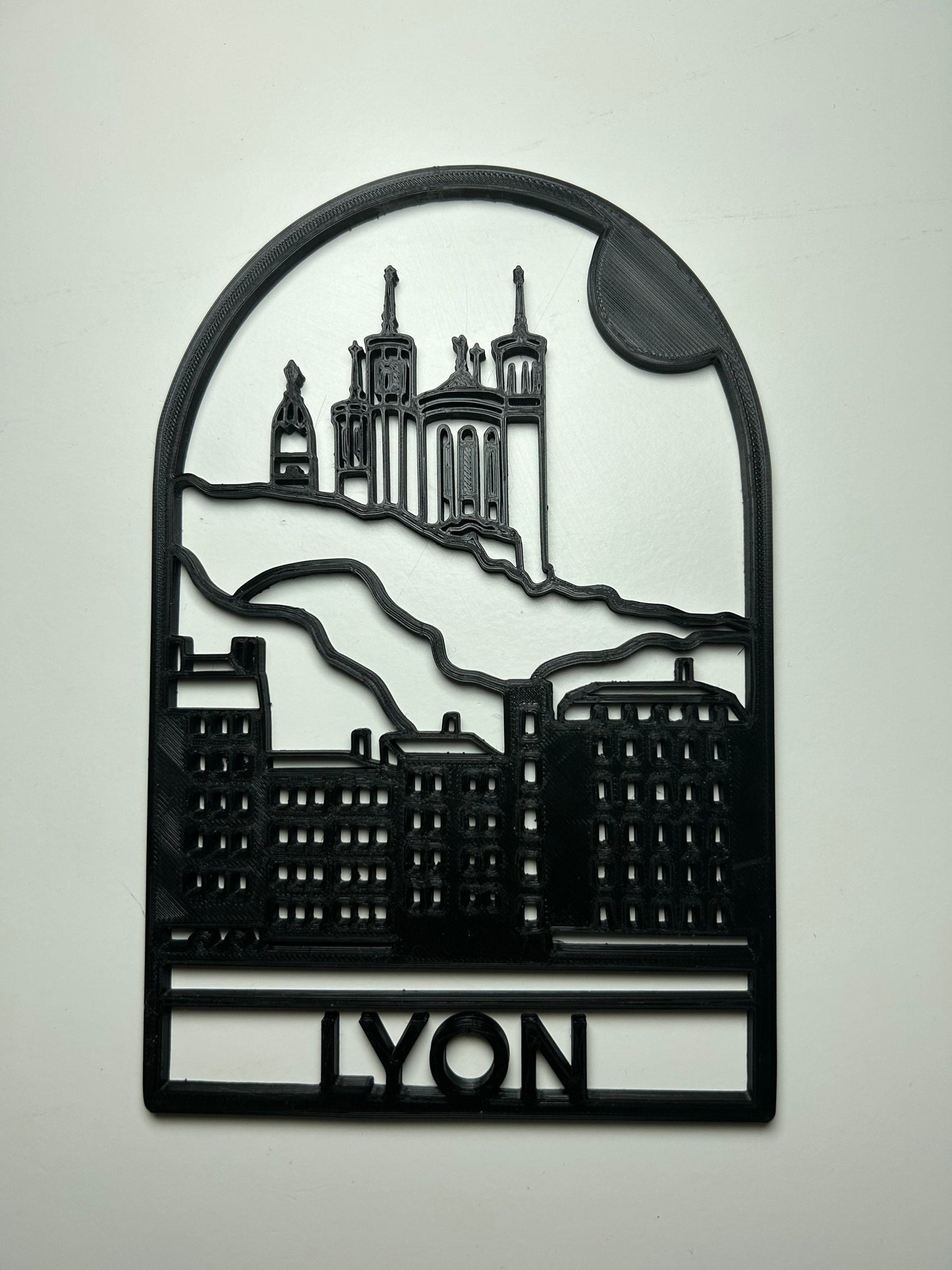 Décoration murale Lyon – Souvenirs de la ville, design tendance pour salon