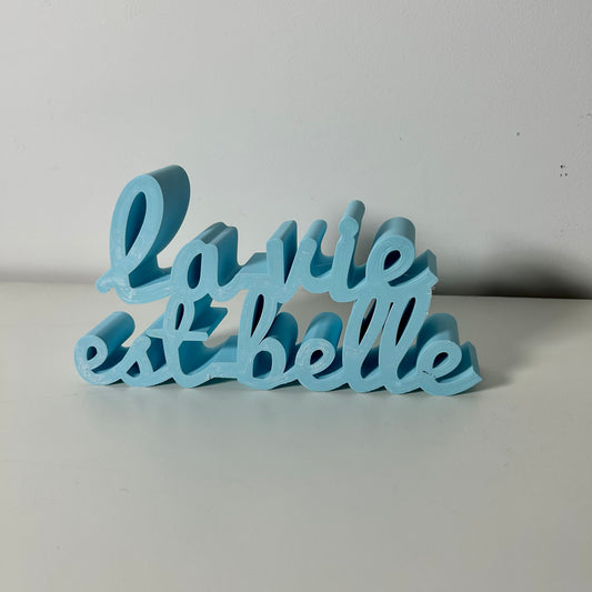 Enseigne à personnaliser – Lettres et phrases décoratives autoportantes – Cadeau original