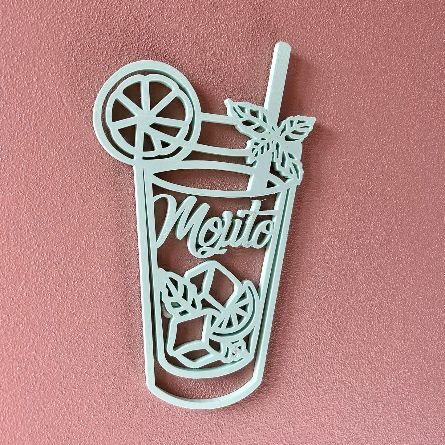 Décoration murale tendance Salon – Thème Spritz & Cocktail Bar – Style Italien – Design Original Personnalisable