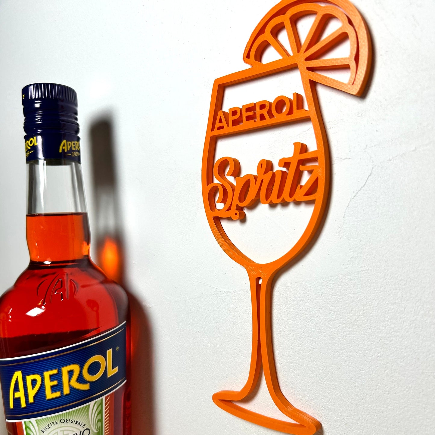 Décoration Murale Salon – Affiche Spritz Tendance, Style Bar Italien & Cocktail