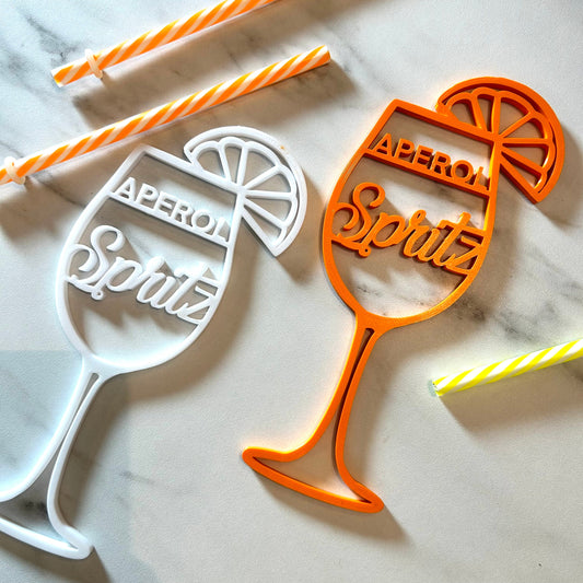 Décoration Murale Salon – Affiche Spritz Tendance, Style Bar Italien & Cocktail