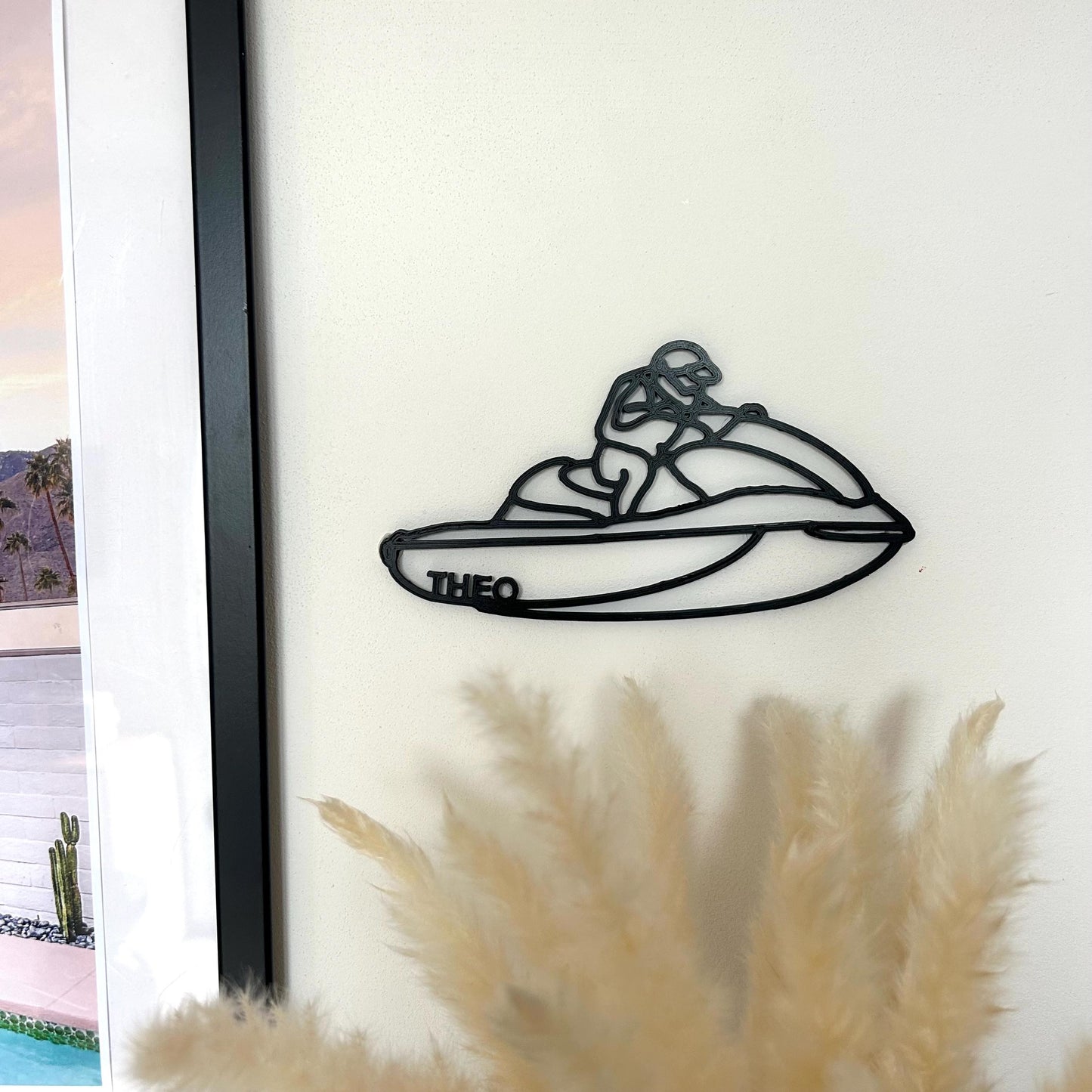 Décoration Jetski Personnalisée – Cadeau Unique & Éco-Responsable thème mer, sport, summer