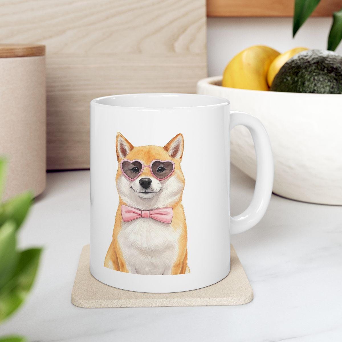 Mug Shiba Inu Personnalisé – Cadeau Idéal pour Dog Mo