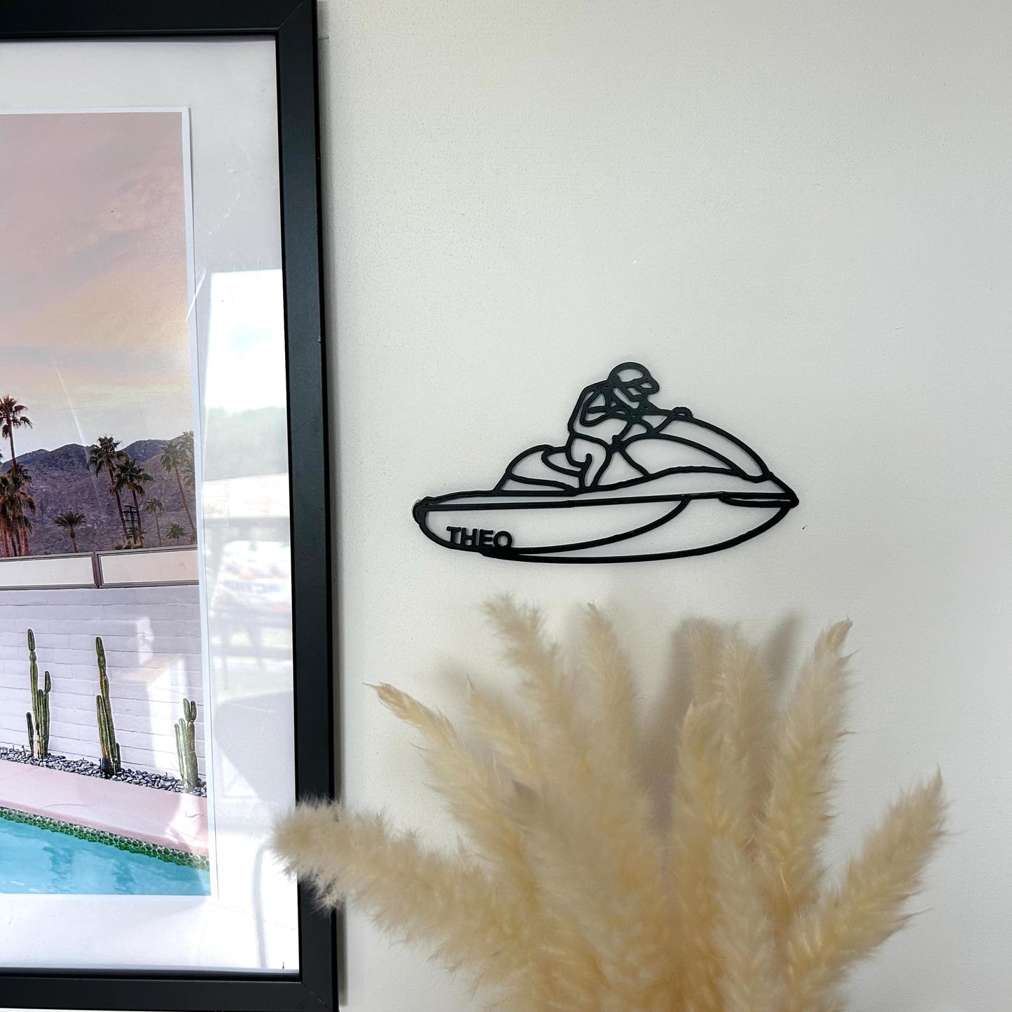 Décoration Jetski Personnalisée – Cadeau Unique & Éco-Responsable thème mer, sport, summer