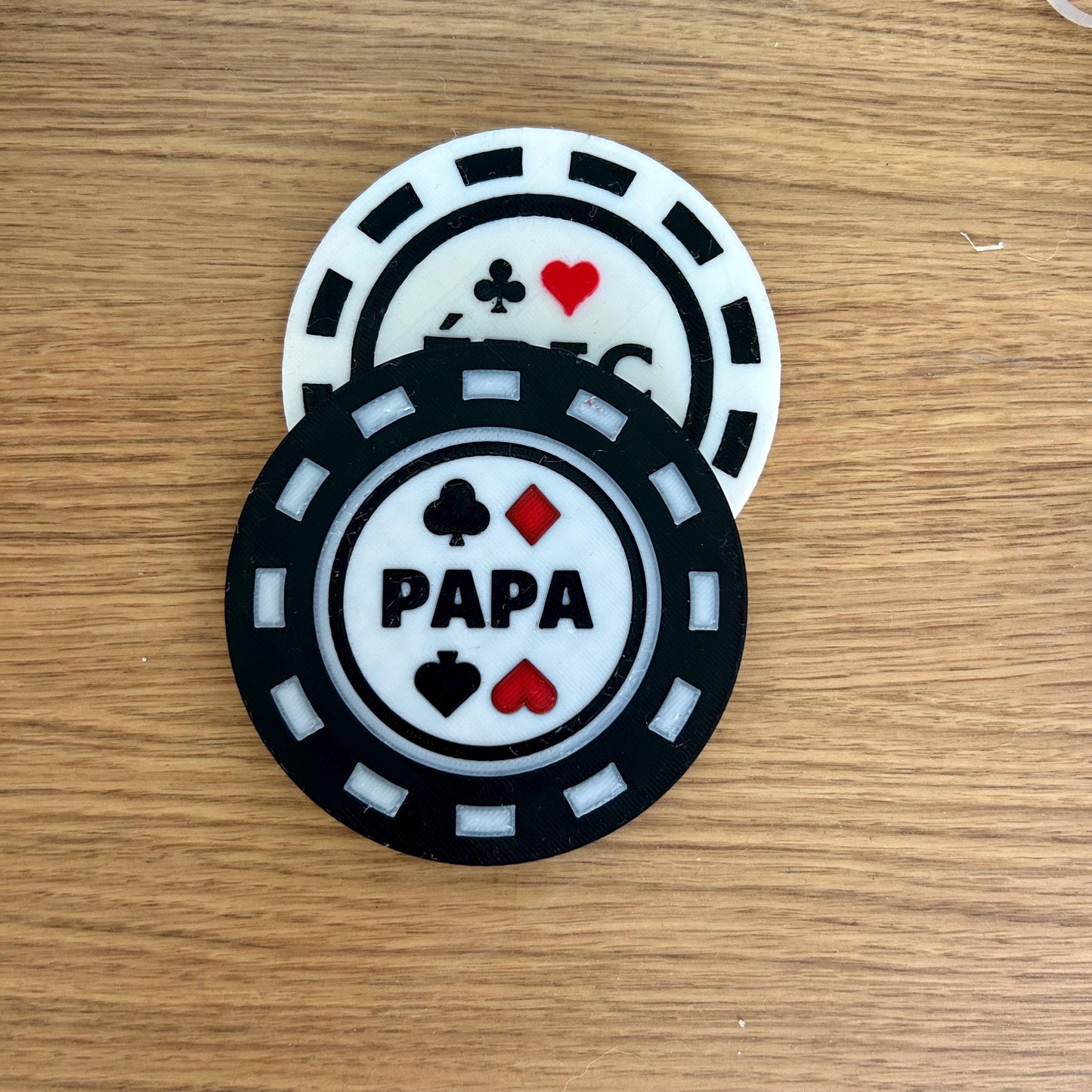 jeton de poker géant à personnaliser idée de cadeau sur le thème du poker plusieurs tailles et couleurs au choix