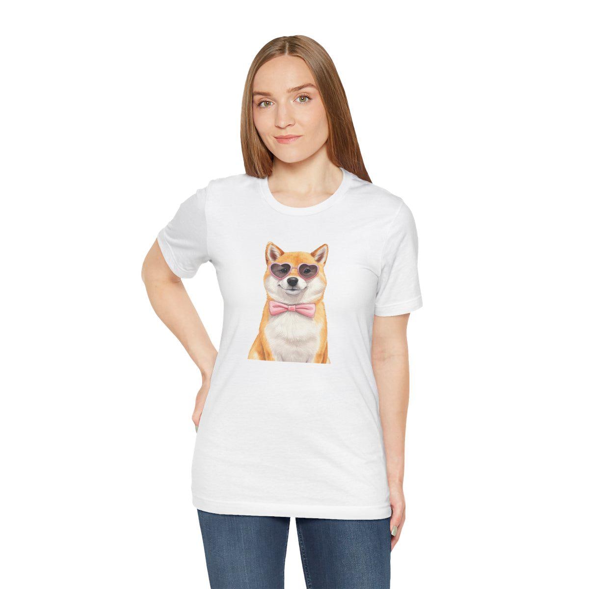 tee shirt shiba inu original et mignon t shirt pour cadeau pour propriétaire de shiba ou dog mom cadeau personnalise