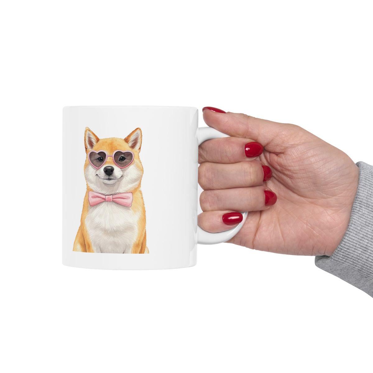 Mug Shiba Inu Personnalisé – Cadeau Idéal pour Dog Mo