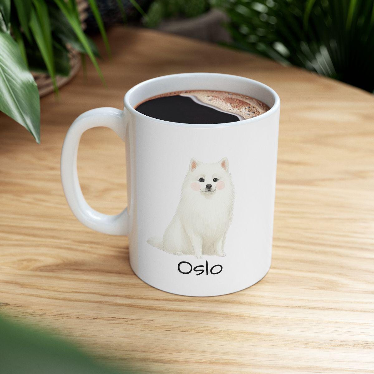 Mug Spitz Personnalisé – Cadeau Parfait pour Dog Mom