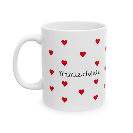 Mug Mamie Chérie – Cadeau Mignon pour Fête des Grands-Mères