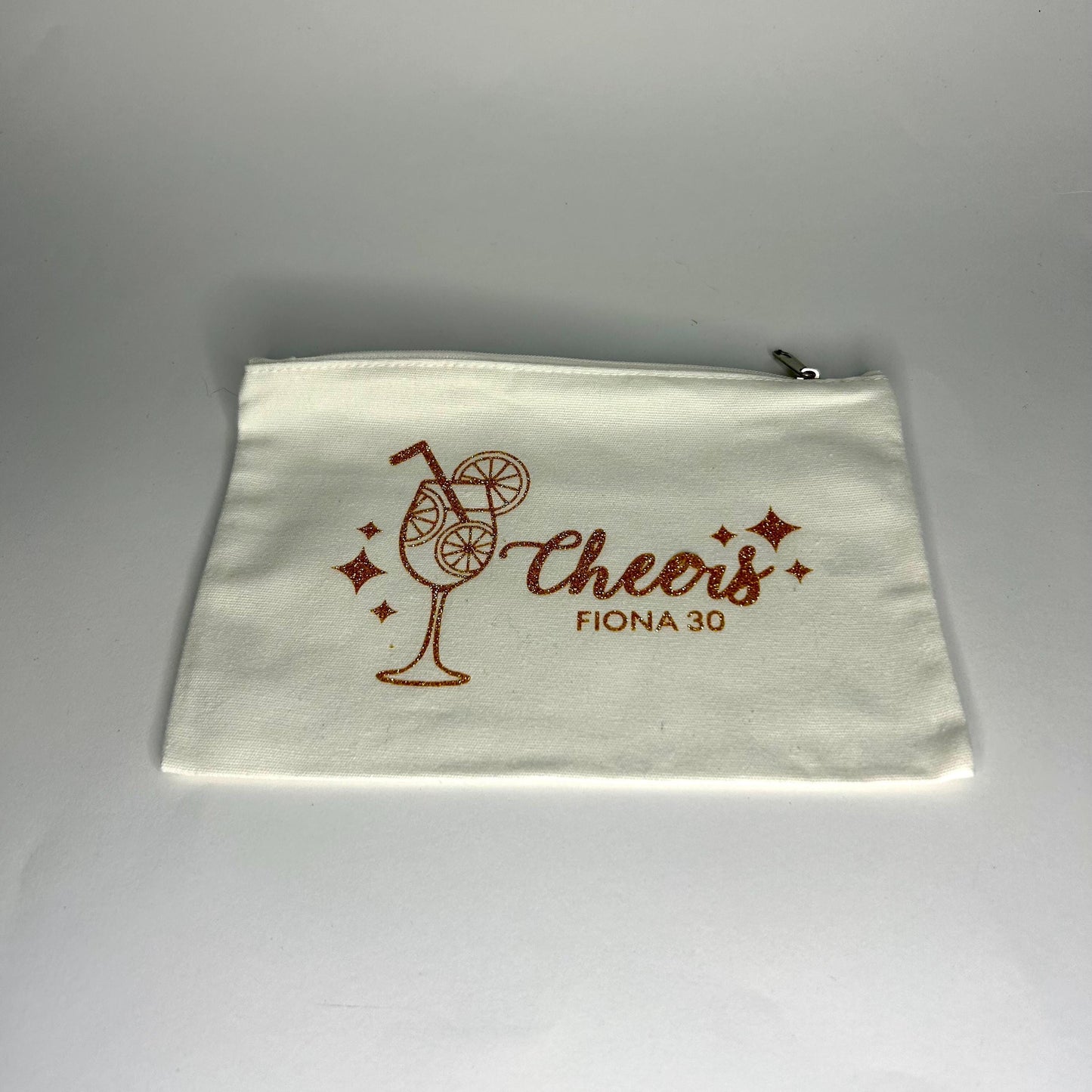 pochette à personnaliser theme spritz, cadeau pour invité d’anniversaire, décoration personnalisée pour votre anniversaire, EVJF, ou mariage