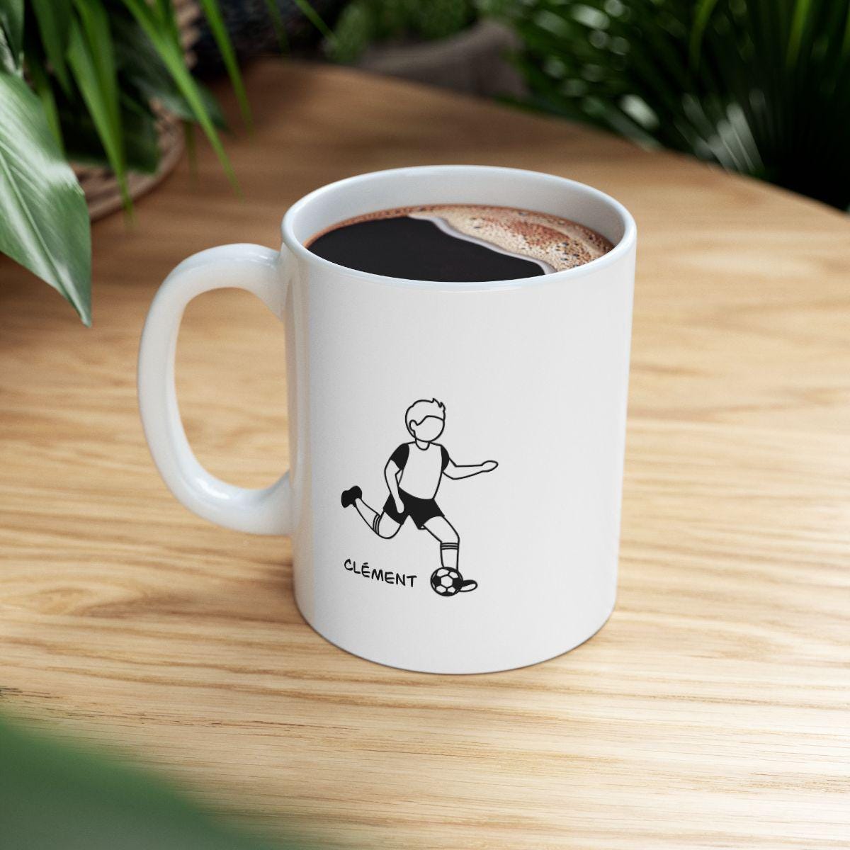 Tasse Personnalisée Football – Cadeau Unique pour Passionnés