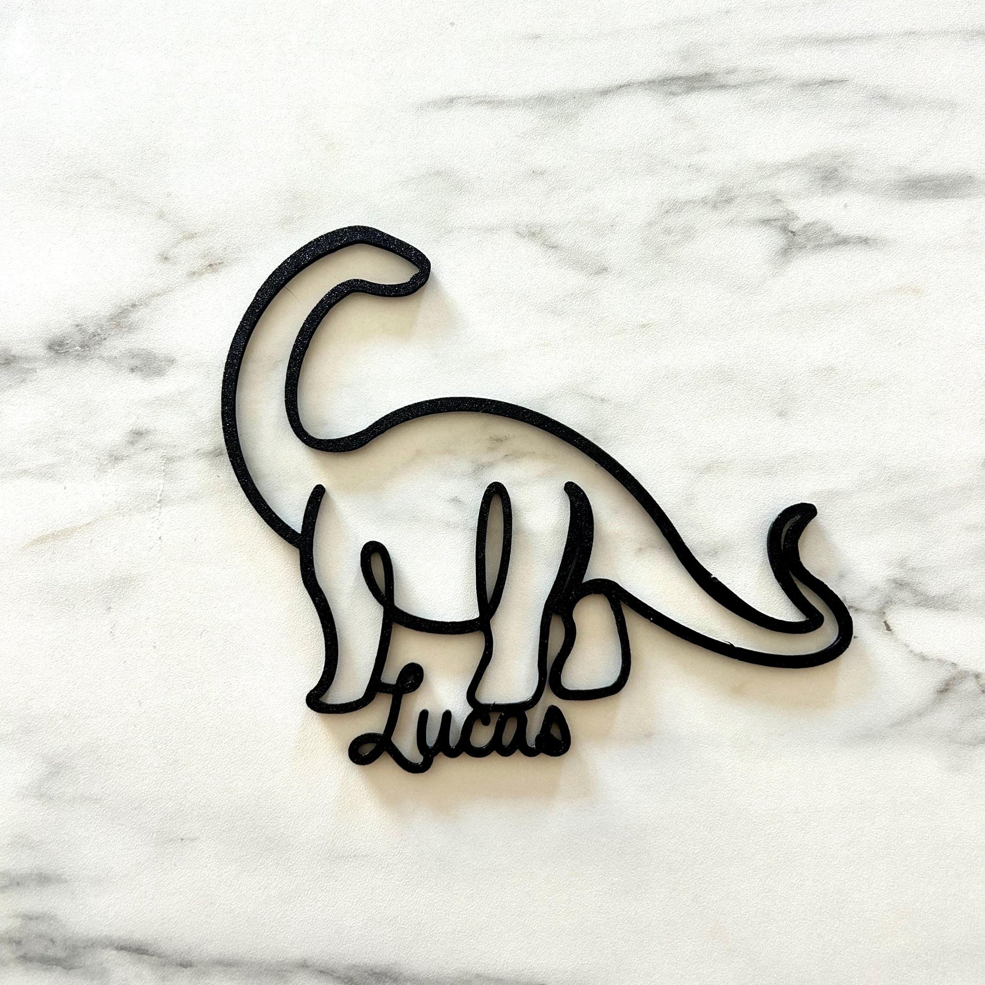 Décoration Murale Dinosaure Personnalisée – Prénom