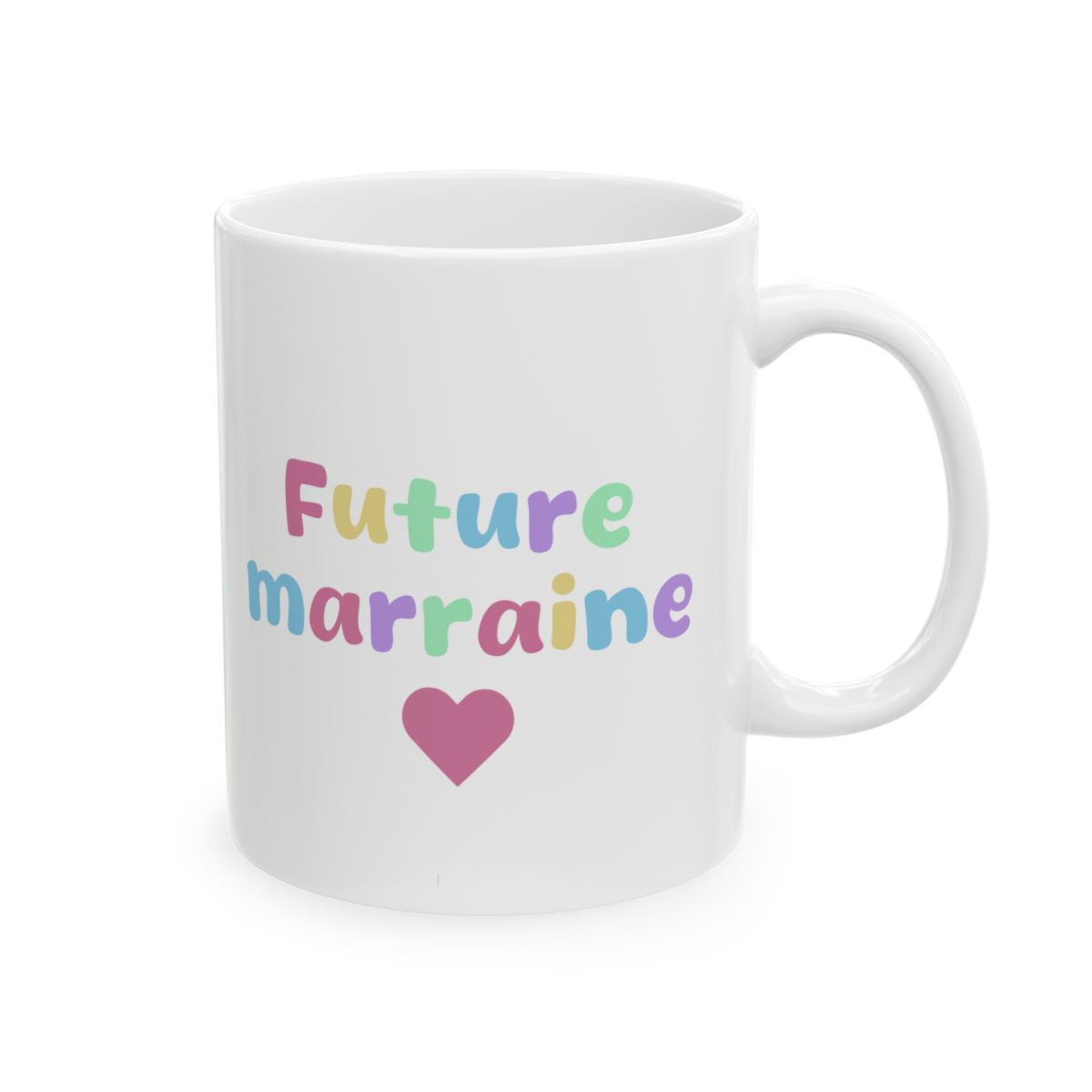 Tasse future marraine, cadeau marraine, cadeau pour elle, mug original, annonce marraine