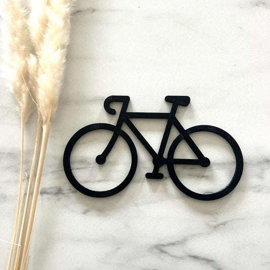 Vélo personnalisé pour décoration murale moderne Déco minimaliste silhouette de vélo