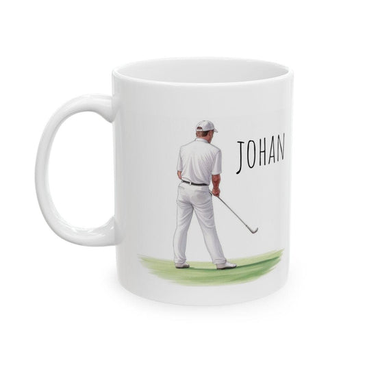 mug tasse à personnaliser golf avec prénom cadeau unique golfeur pour collègue famille ou amie cadeau fan de golf