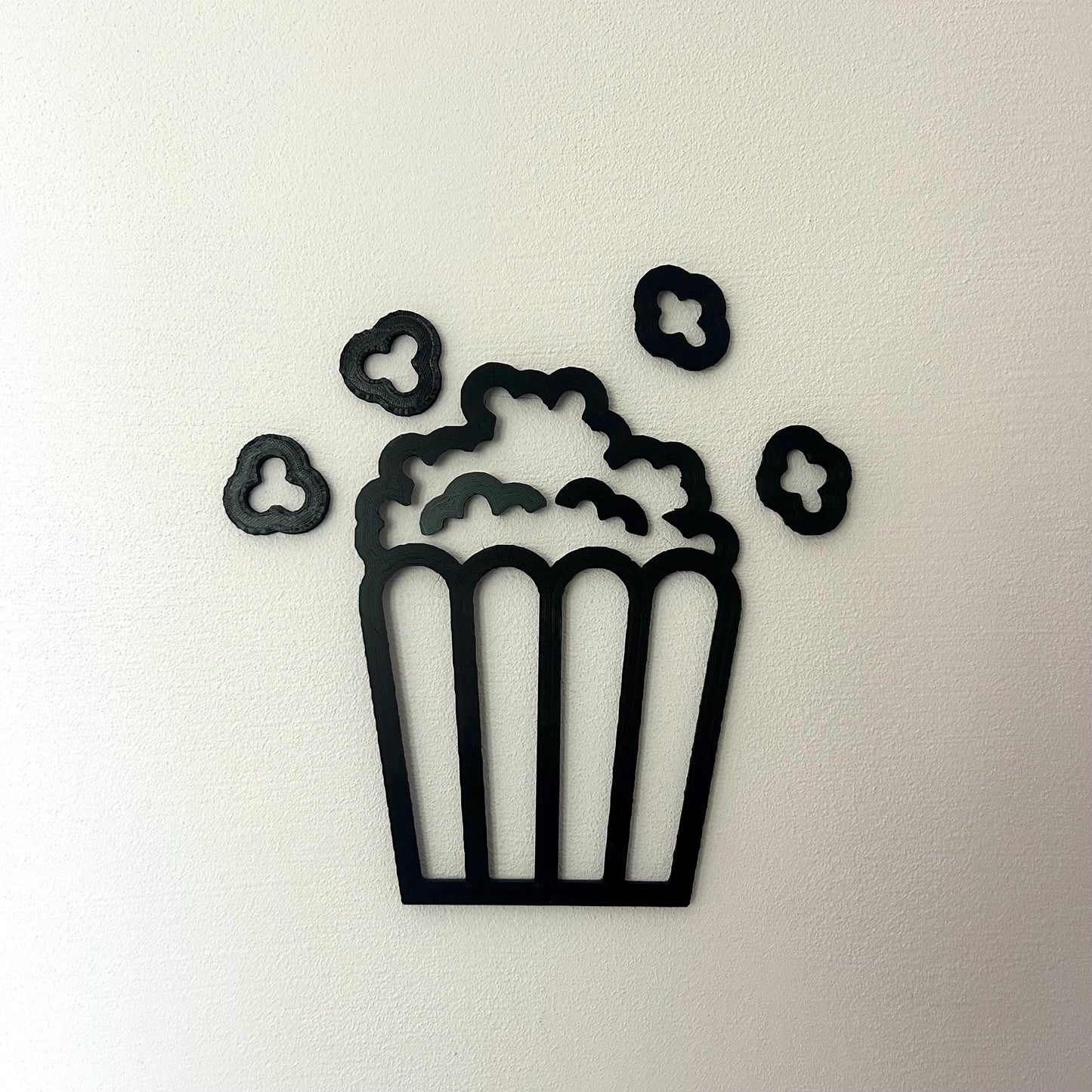 Décoration murale salon tendance, thème popcorn, coin pop corn un design original cinéma party