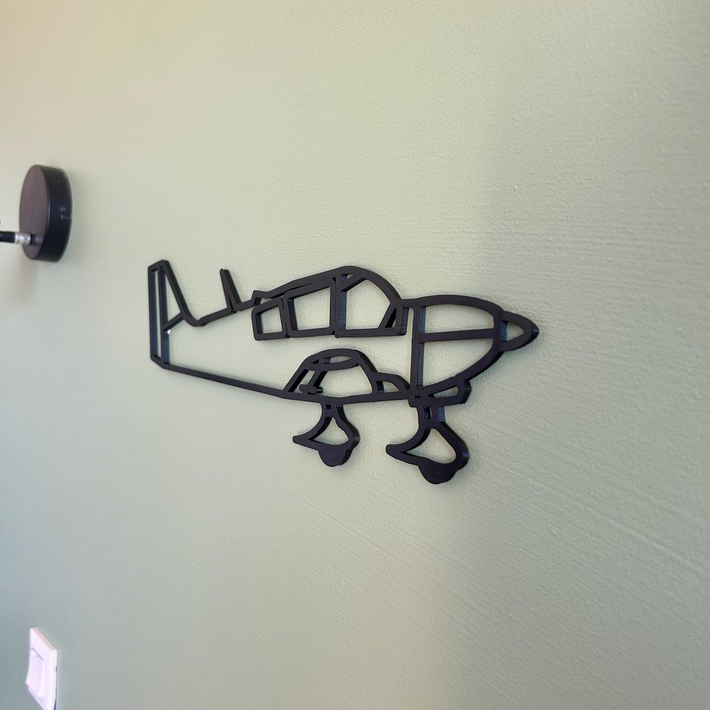 Décoration Murale Avion DR400 Personnalisée – Cadeau Original pour Enfant ou Passionné d’Aviation, Anniversaire ou Lâché Solo