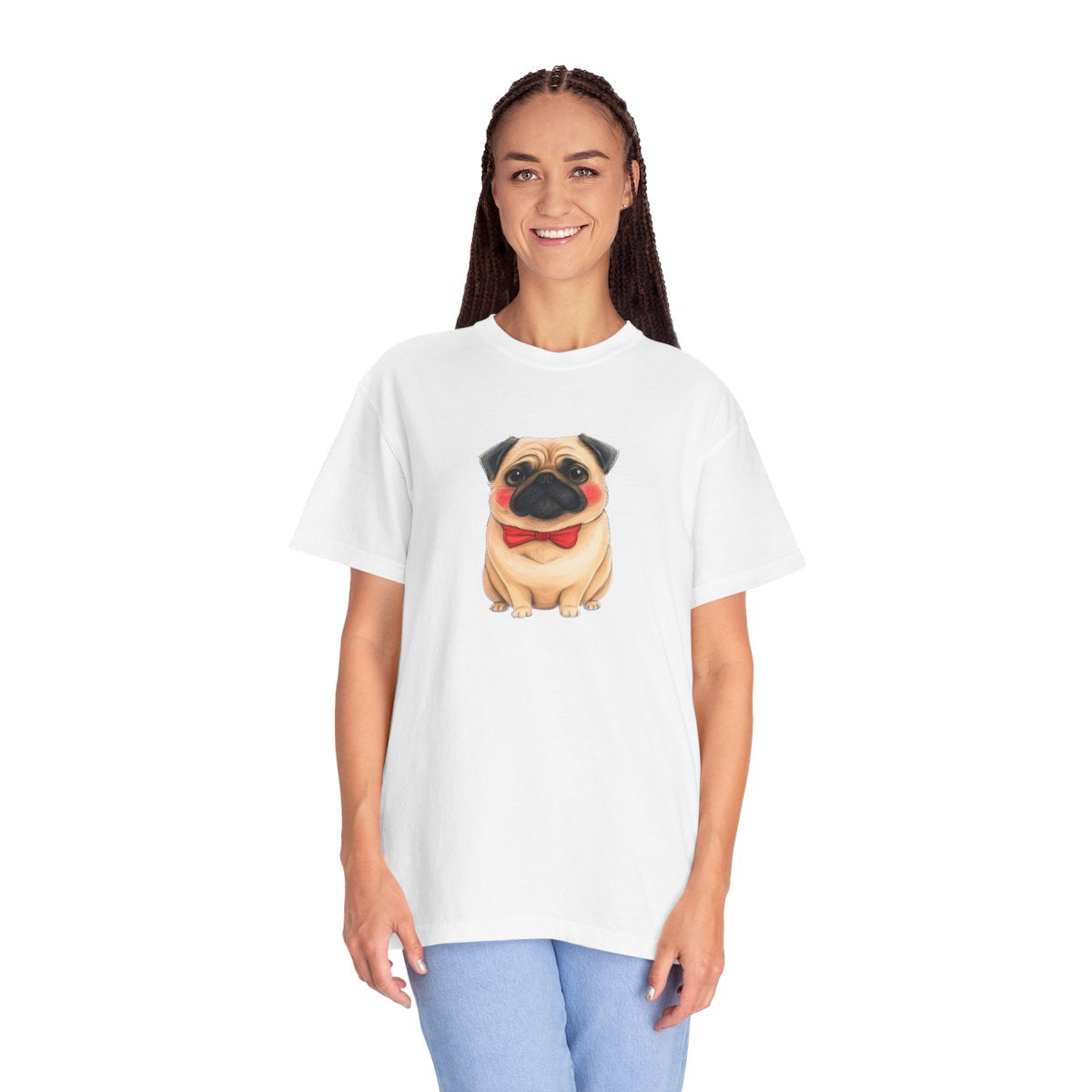 tee shirt ca chien carlin t shirt pour cadeau pour propriétaire de chien pug ou dog mom cadeau