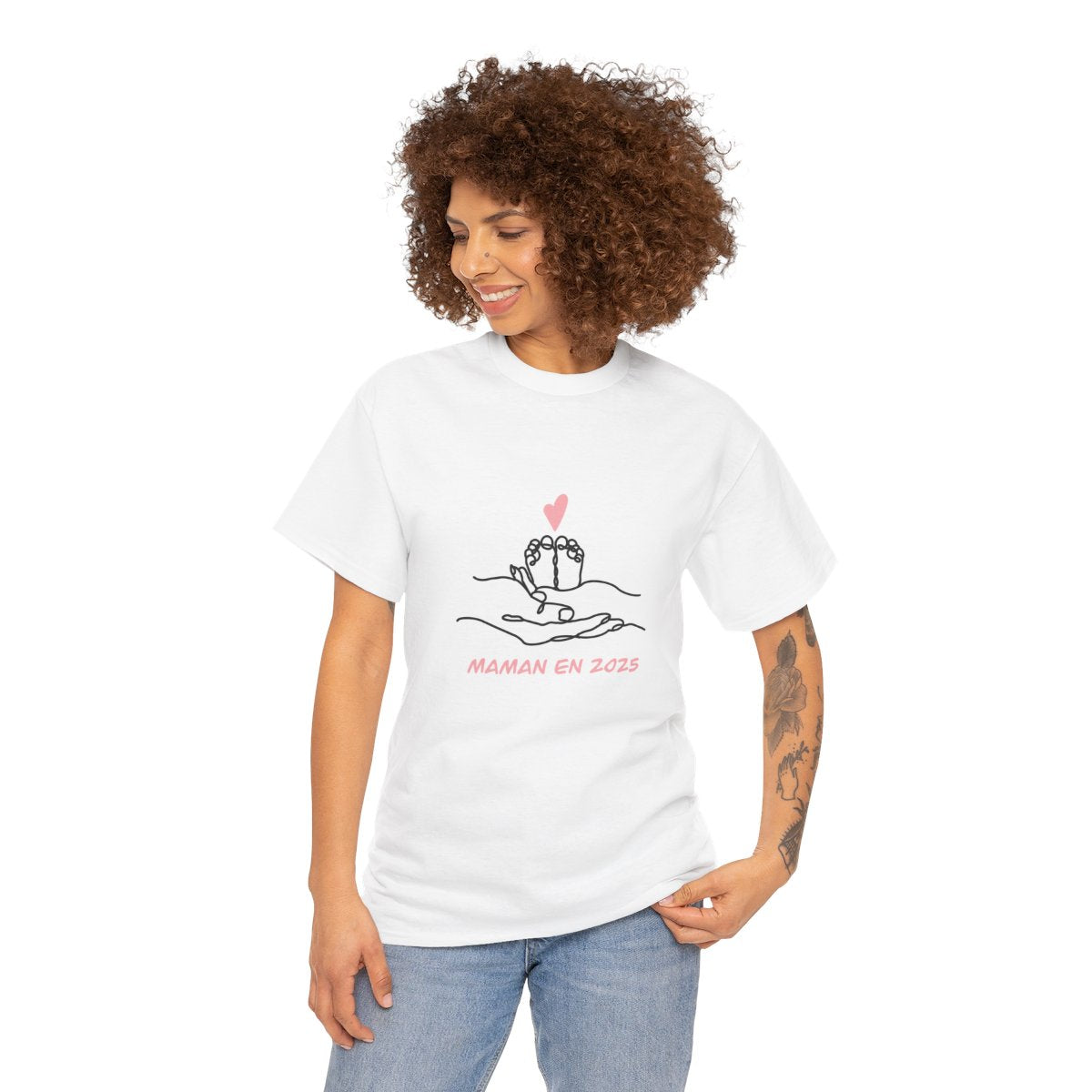 T-shirt Personnalisable Annonce Grossesse – Idée Originale pour Partager la Bonne Nouvelle