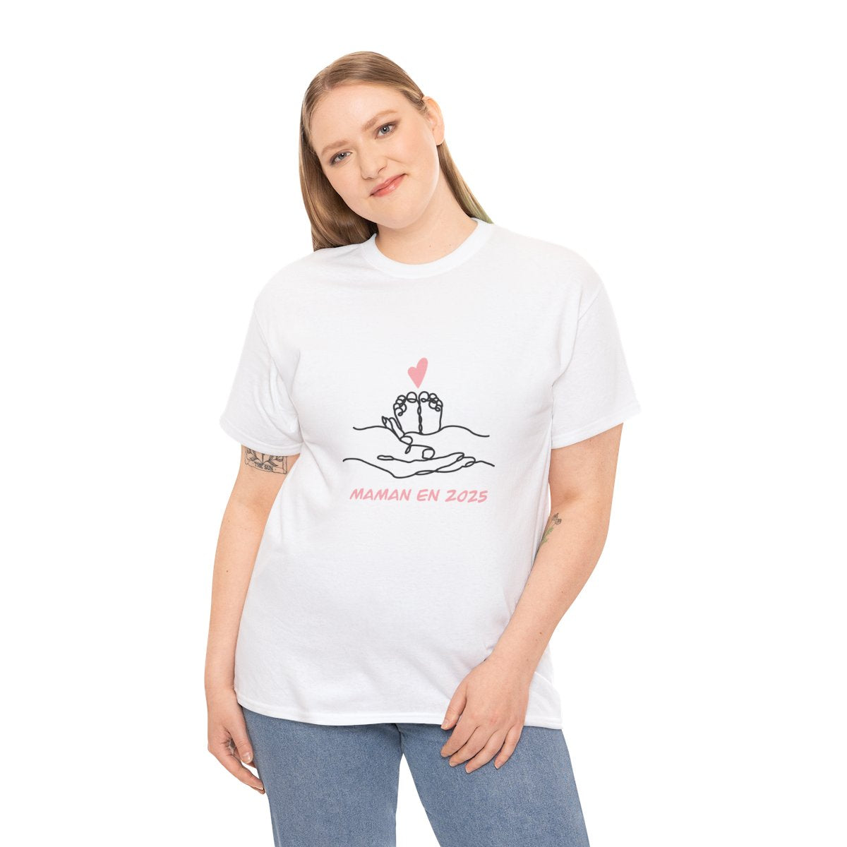 T-shirt Personnalisable Annonce Grossesse – Idée Originale pour Partager la Bonne Nouvelle