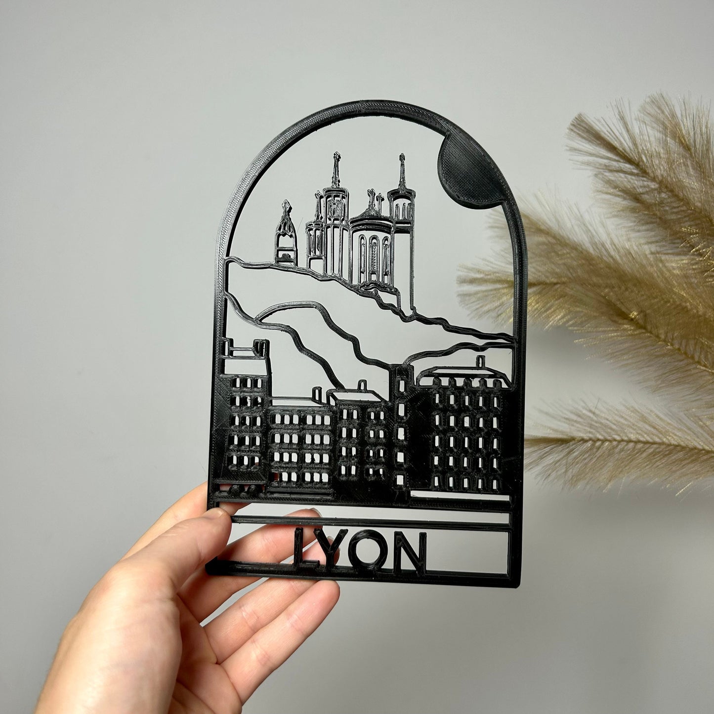Décoration murale Lyon – Souvenirs de la ville, design tendance pour salon